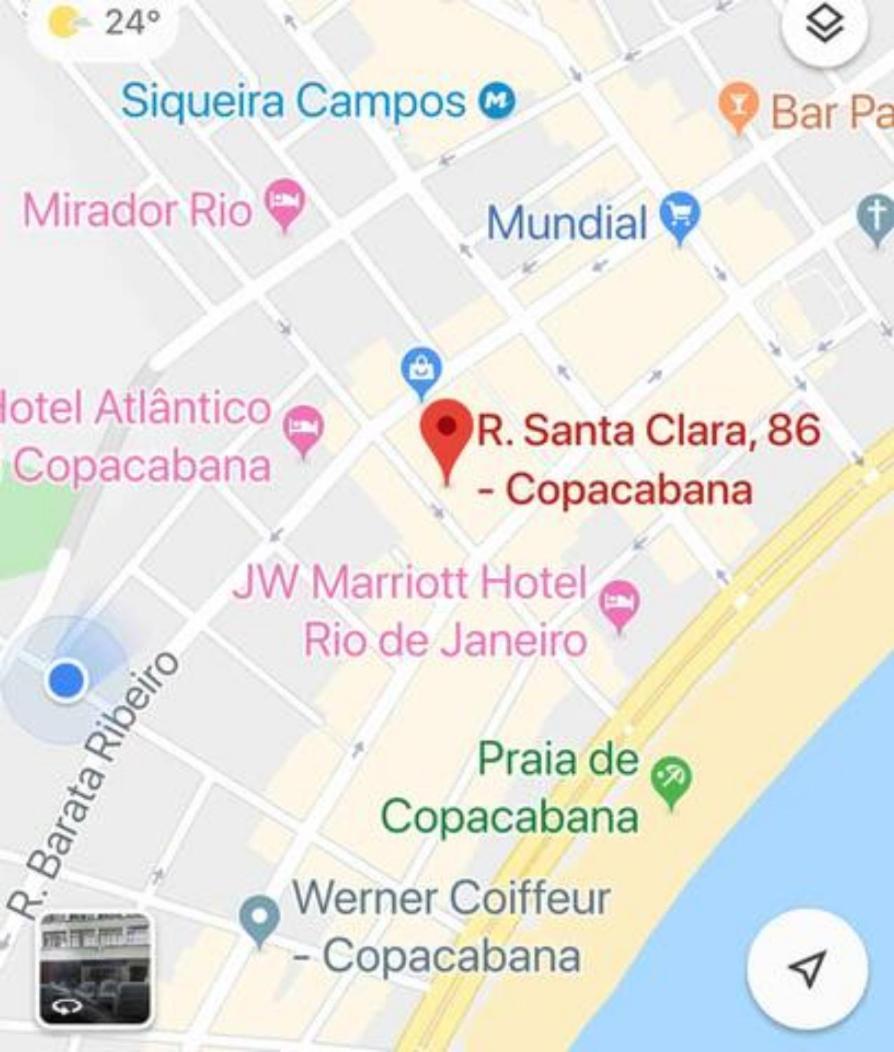Vista Cristo E Mar 300metros Da De Copacabana Apartamento Rio de Janeiro